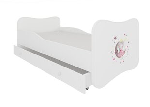 Gulta ADRK Furniture Gonzalo Sleeping Princess, 140x70 cm, balta cena un informācija | Bērnu gultas | 220.lv