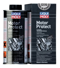 Preparāts ilgstošai dzinēja aizsardzībai Motor Protect Liqui Moly cena un informācija | Auto eļļu piedevas | 220.lv