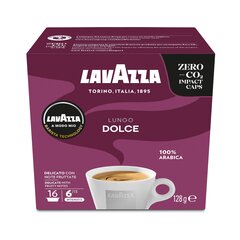 Kafijas kapsulas Lavazza A Modo Mio Lungo Dolce, 128g, 16 gab. cena un informācija | Kafija, kakao | 220.lv