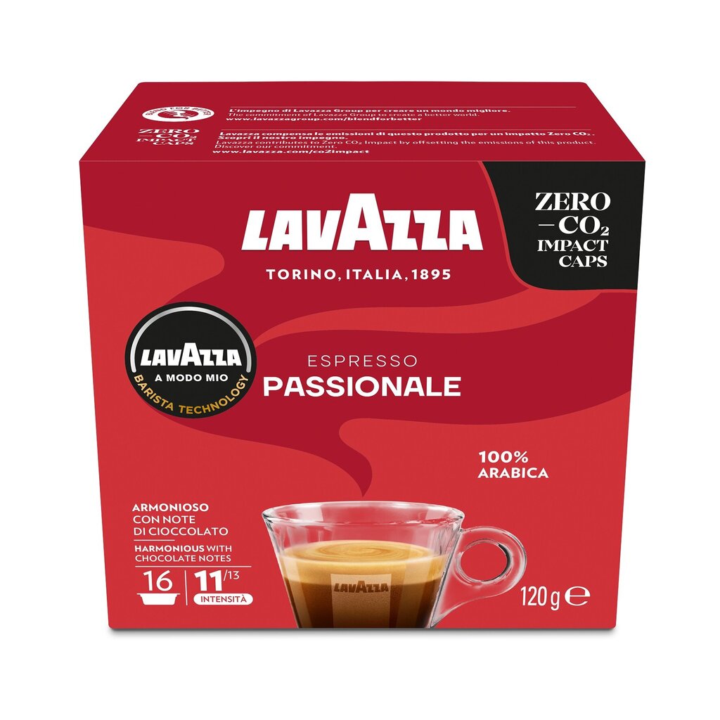 Kafijas kapsulas Lavazza A Modo Mio Passionale, 120g, 16 gab. цена и информация | Kafija, kakao | 220.lv