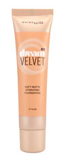 Maybelline Dream Velvet kosmētikas produkts 30 ml, 21 Nude cena un informācija | Grima bāzes, tonālie krēmi, pūderi | 220.lv