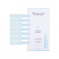 Сыворотка для лица Thalgo Source Marine 7 Day Hydration, 7x1,2 мл цена и информация | Сыворотки для лица, масла | 220.lv