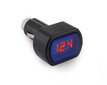 Mūsdienīgs voltmetra auto mērītājs 12V 24V ar digitālo LED displeju cena un informācija | Auto 12V el. piederumi | 220.lv