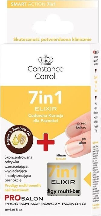 Nagu kondicionieris Constance Carroll Nail Care 7in1 Elixir, 10ml цена и информация | Nagu lakas, stiprinātāji | 220.lv