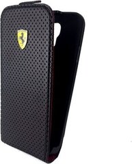 Ferrari FECHFPFLS4 i9505 / i9500 Galaxy S4 Black cena un informācija | Telefonu vāciņi, maciņi | 220.lv