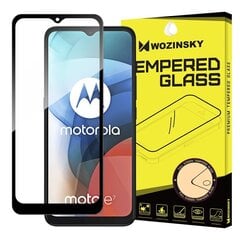 Wozinsky Motorola Moto E7 black cena un informācija | Ekrāna aizsargstikli | 220.lv