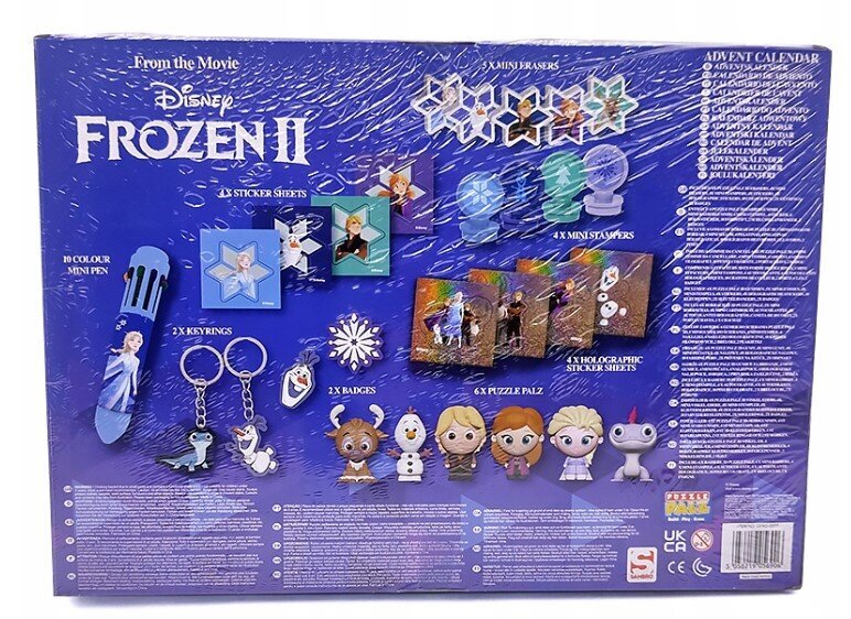 Adventes kalendārs Frozen II cena un informācija | Rotaļlietas meitenēm | 220.lv