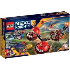 Конструктор Lego Nexo Knights Beast Master's Chaos Chariot 70314 цена и информация | Kонструкторы | 220.lv