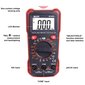 Digitālais multimetrs, CAT II 600 V Voltmetra multi testeris maiņstrāvas / līdzstrāvas spriegumam, līdzstrāvas elektrība, pārejas pretestības jaudas frekvence ar salokāmu statīvu un fona apgaismojumu цена и информация | Auto piederumi | 220.lv