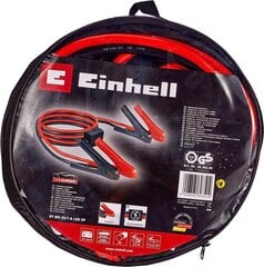 Einhell Start Ad Aid Cable Bt-Bo 25/1 Светодиодный SP для бензиновых и дизельных двигателей (4 полных изолированных щипцов (светодиодные освещенные), с практической сумкой для переноски) цена и информация | Зарядные устройства для аккумуляторов | 220.lv