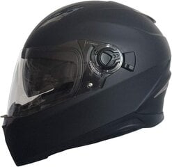 Интегральный шлем шлема мотоциклевого шлема шлем Scooter Rallox 09b размер M Matt Black с солнцем цена и информация | Шлемы для мотоциклистов | 220.lv