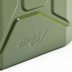 OXID7 3X benzinkanister degvielas tvertne Metāls 20 litri olīvu zaļā krāsā ar ANO apstiprinājumu - pārbaudīts dizains cena un informācija | Auto piederumi | 220.lv