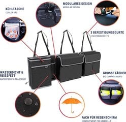 Vicera bagāžnieka organizators ar Velcro - automašīnas bagāžnieka soma ar dalāmiem moduļiem un integrētu dzesēšanas maisiņu - pasūtīšanai un glabāšanai cena un informācija | Auto piederumi | 220.lv