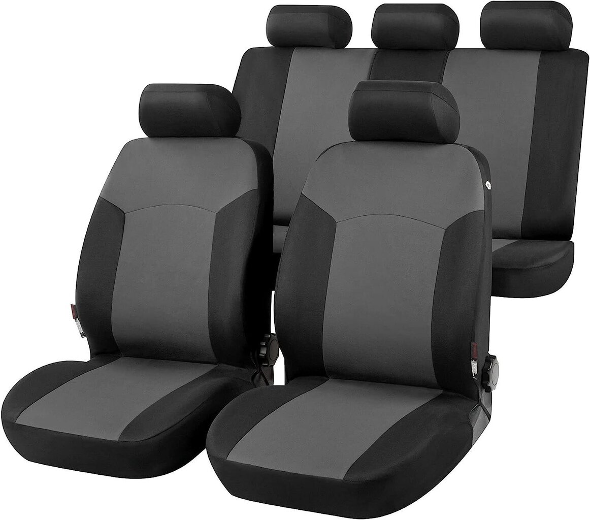 Walser automašīnas sēdekļa pārsega Pilnīgs Portlenda, auto-jar treneri parastiem sēdekļiem, 2 priekšējie sēdekļi, 1 aizmugurējā sēdekļa pārsegs, sēdekļa apakštase automašīna cena un informācija | Auto sēdekļu pārvalki | 220.lv