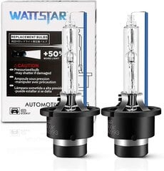 WattStar OEM kvalitāte D2S 8000K, ksenona lukturi, HID D2S priekšējie lukturi, ksenona priekšējo lukturu lampas, HID ksenona lampa (2 sērijas iepakojums). ……… цена и информация | Автомобильные лампочки | 220.lv