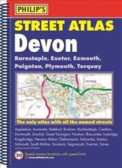 Philip's Street Atlas Devon цена и информация | Путеводители, путешествия | 220.lv