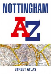 Nottingham A-Z Street Atlas 9th Revised edition цена и информация | Путеводители, путешествия | 220.lv