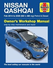 Nissan Qashqai Petrol & Diesel (Feb '14-'20) 63 to 69 cena un informācija | Ceļojumu apraksti, ceļveži | 220.lv
