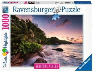 Puzle Praslin Island, Seychelles, 1000 detaļas cena un informācija | Puzles, 3D puzles | 220.lv