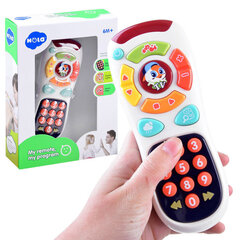 Интерактивный пульт для ТВ с большими кнопками ZA3734 цена и информация | Игрушки для малышей | 220.lv