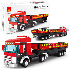 Smagā kravas transportlīdzekļa konstruktors , 323 elementi, ZA3843 cena un informācija | Rotaļlietas zēniem | 220.lv