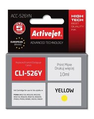Tintes kasetne Activejet ACC-526YN, dzeltena cena un informācija | Tintes kārtridži | 220.lv