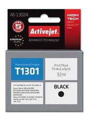 Ink ActiveJet AE-1301N | black | 32 ml | Epson T1301 cena un informācija | Tintes kārtridži | 220.lv