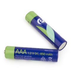 Батарейки Gembird EG-BA-AAA8R-01, AAA, перезаряжаемые цена и информация | Батерейки | 220.lv