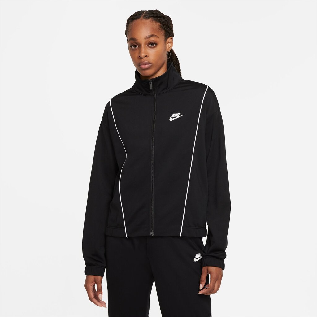 Sporta kostīms sievietēm Nike NSW Essential Tracksuit, melns cena un informācija | Sporta apģērbs sievietēm | 220.lv