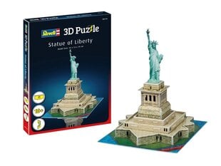 3D puzle Brīvības statuja Revell, 00114 cena un informācija | Attīstošās rotaļlietas | 220.lv