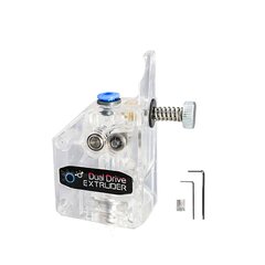 3dman Bowden Dual Drive Extruder Universal Geared Ekstruders Cr 10, Ender 3 Series, Wanhao D9, ANET E10, Geeetech A10 un citiem DIY 3D printeriem - caurspīdīgi cena un informācija | Piederumi printerim | 220.lv