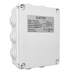 Eletor TRF-50/24/AC 230V līdz 24V barošanas avots 24V AC, 2A, 50W izpildmehānismam cena un informācija | Piederumi gaisa regulēšanas iekārtām | 220.lv