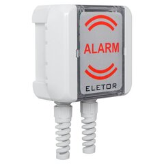 Внешний световой сигнализатор Eletor SYG-01-WR, 10-24В DC, красный и белый свет, 1x вход питания, 1x выход сирены цена и информация | Принадлежности для систем безопасности | 220.lv