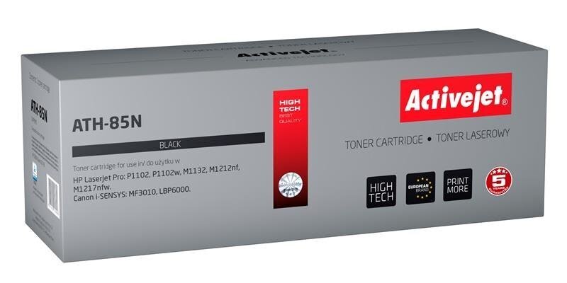 Toner ActiveJet AT-85N | Black | 2000 p. | HP CE285A cena un informācija | Kārtridži lāzerprinteriem | 220.lv