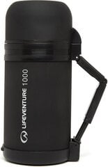 Термос для еды Lifeventure TiV Widemouth Vacuum Flask 1000 Dark Grey цена и информация | Термосы, термокружки | 220.lv