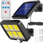 120 LED COB Izoxis saules sienas lampa цена и информация | Āra apgaismojums | 220.lv