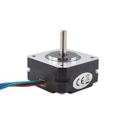 Stepperline NEMA 17 Stepper bipolar 1a 16ncm pakāpiena motors 42x20mm 4 vadi ekstrūdeer 3D printerim CNC robotam cena un informācija | Piederumi printerim | 220.lv