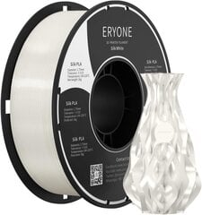 Eryone silk pla Filament для 3D -принтера, 1,75 мм, допуск: ± 0,03 мм, 1 кг (2,2 фунта)/катушка, Weiß цена и информация | Аксессуары для принтера | 220.lv