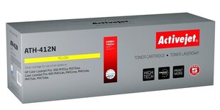 Тонер Activejet ATH412N (HP CE412A) для лазерных принтеров, 2600 стр, желтый цена и информация | Картриджи для лазерных принтеров | 220.lv