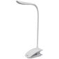 LED uzlādējama galda lampa Avide Clip 1,5W balta cena un informācija | Galda lampas | 220.lv