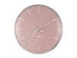 Sienas pulkstenis - spāre, rozā, 40 cm cena un informācija | Pulksteņi | 220.lv