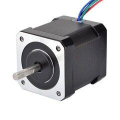 Steppeperline 5 gabali NEMA 17 Stepper/Stepper Motor Bipolar 59NCM 2A 4 Vadi ar 3D printera/DIY CNC CABLE CABLE un savienotājs cena un informācija | Piederumi printerim | 220.lv