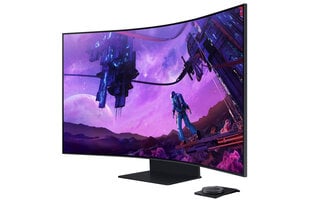 Samsung Odyssey Ark 55" 4K Curved Gaming Monitor LS55BG970NUXEN цена и информация | Мониторы | 220.lv