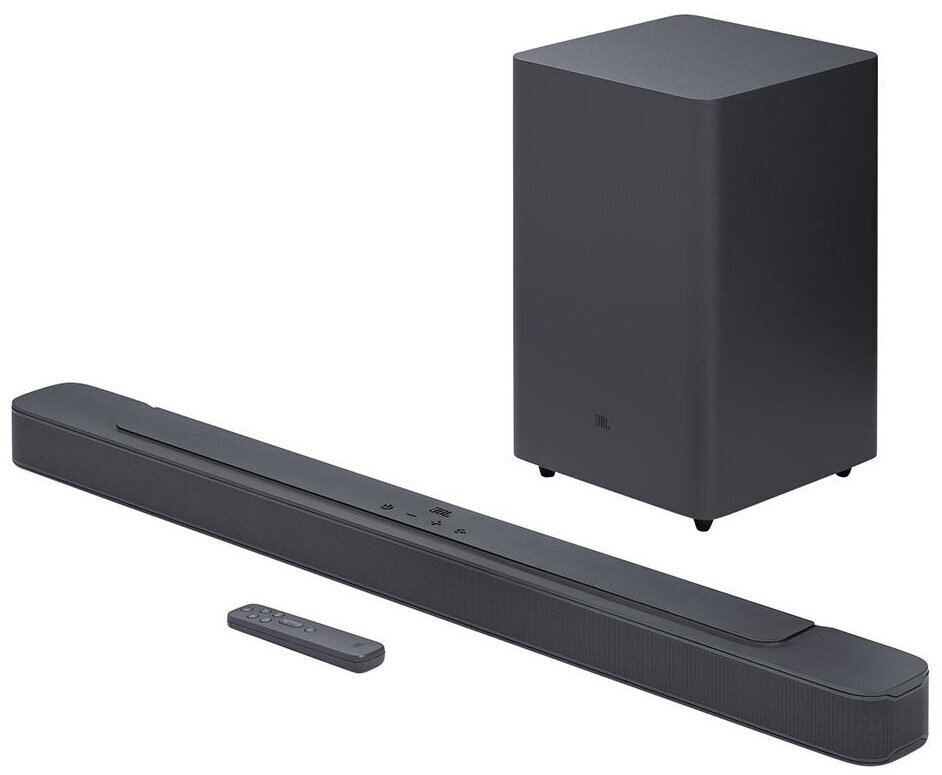 JBL Bar 2.1 Deep Bass MK2 Soundbar JBLBAR21DBM2BLKEP cena un informācija | Mājas akustika, Sound Bar sistēmas | 220.lv