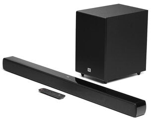 JBL Cinema SB170 2.1 Soundbar JBLSB170BLKEP cena un informācija | Mājas akustika, Sound Bar sistēmas | 220.lv