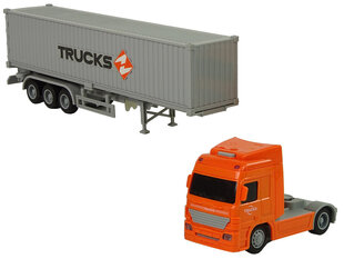Игрушечный грузовик для мальчиков Lean Toys, серый цена и информация | Конструктор автомобилей игрушки для мальчиков | 220.lv