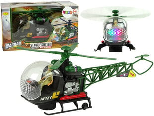 Rotaļu helikopters zēniem Lean Toys, melns cena un informācija | Rotaļlietas zēniem | 220.lv