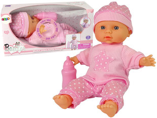 Кукла для девочки Lean Toys, розовая цена и информация | Игрушки для девочек | 220.lv