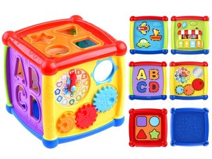 Interaktīvs izglītojošs kubs šķirotājs cena un informācija | Rotaļlietas zīdaiņiem | 220.lv
