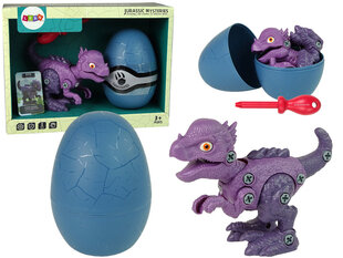 Конструктор - динозавр Stygimoloch с яйцом, фиолетовый цена и информация | Игрушки для мальчиков | 220.lv